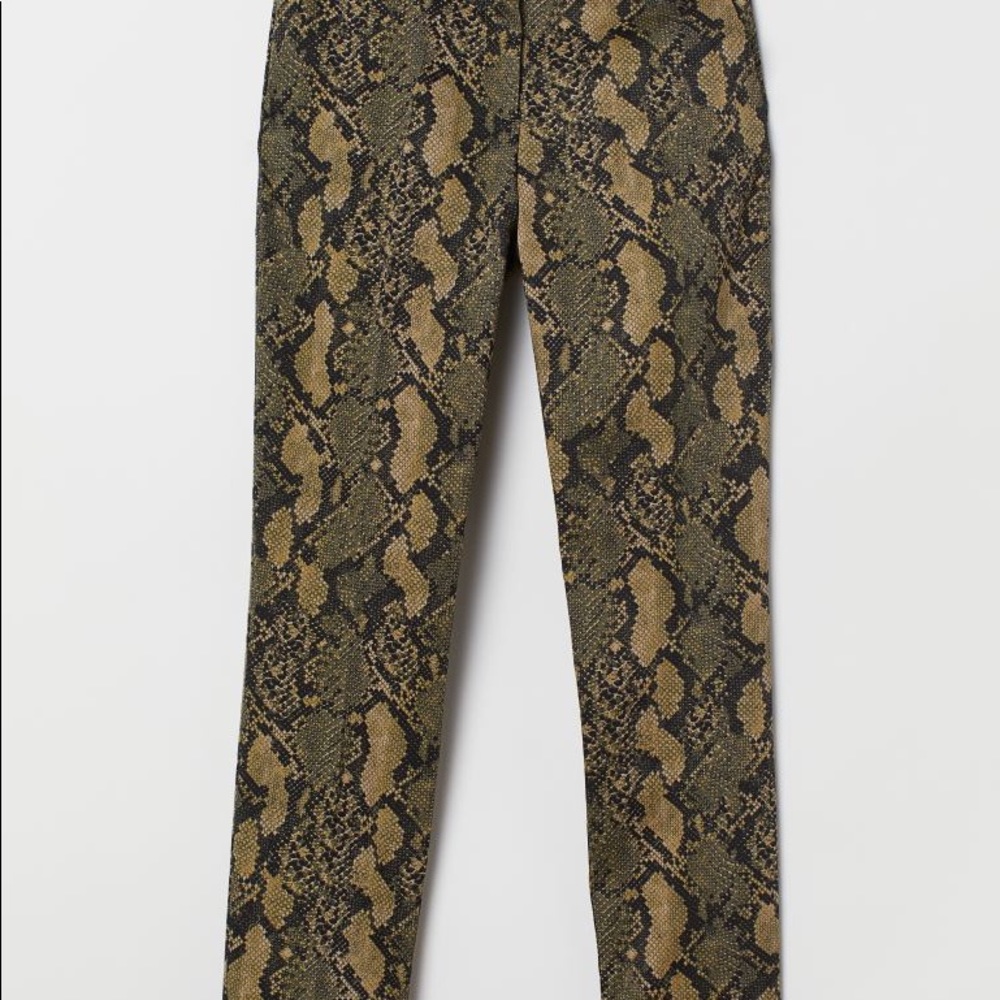 Python snake animal co ord matching set blouse & … - image 8